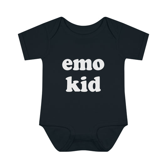 Emo Kid Baby Onesie