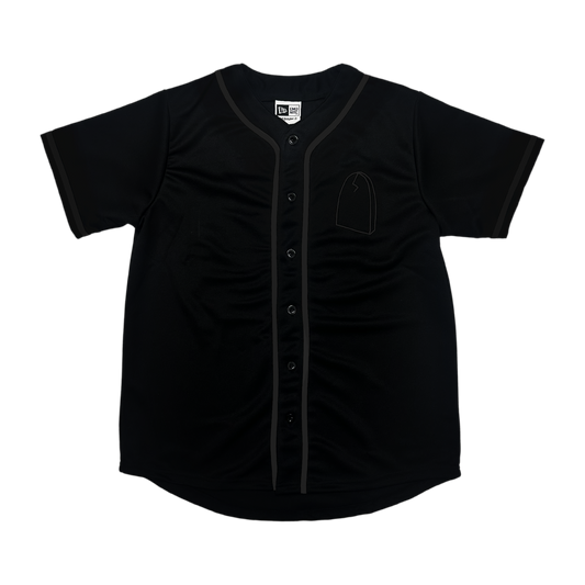 Baseball Jersey - Black/Black