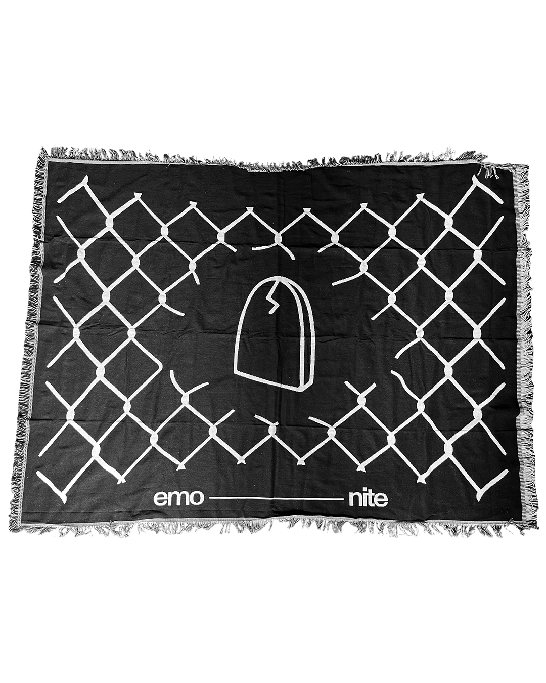 Emo Nite Chain Link Throw Blanket