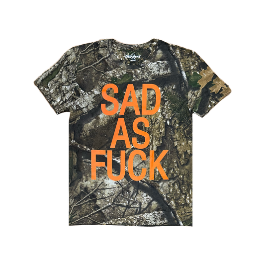 Sad AF Tee - Realtree Camo