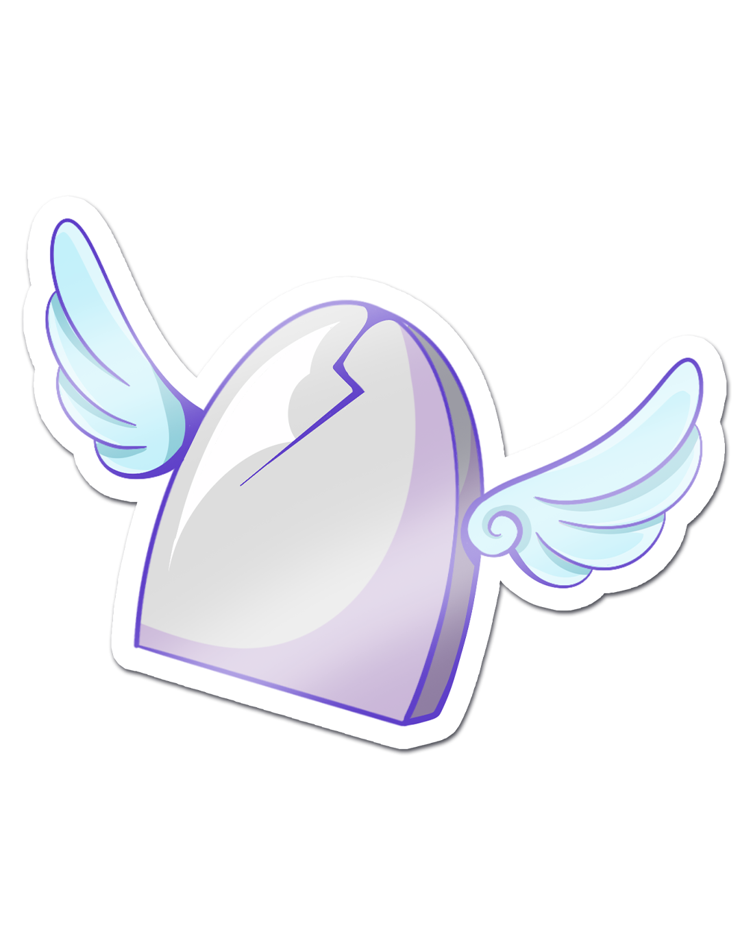 Flying Graveboy Sticker