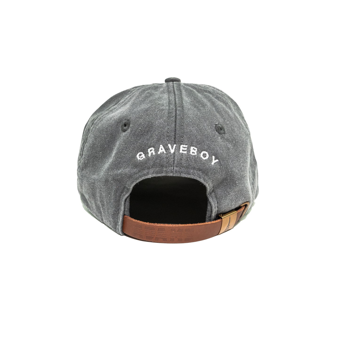 Graveboy Dad Hat - Washed Black