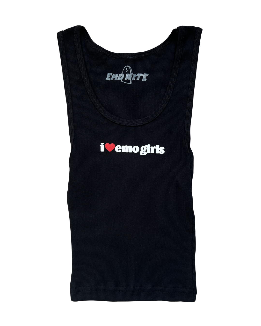 I ❤️ Emo Girls Womens Tank (Black) – Emo Nite