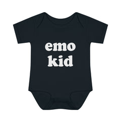 Emo Kid Baby Onesie