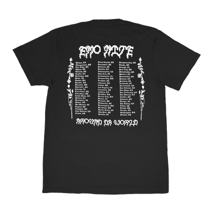 2025 Tour Tee - Vintage Black