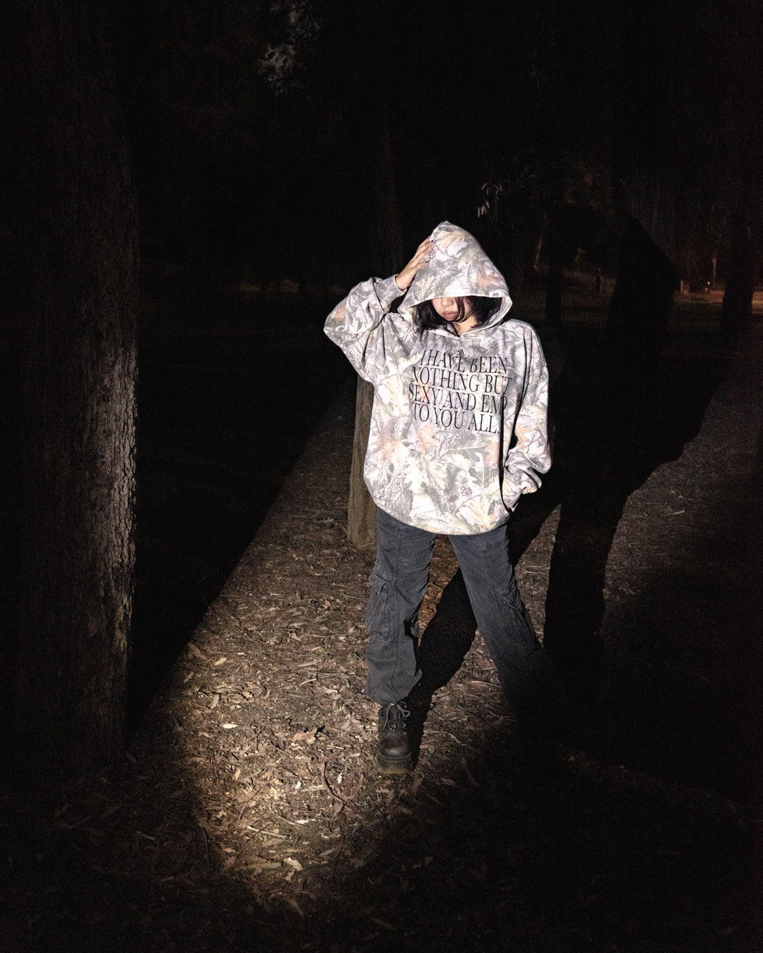 Sexy & Emo Camo Hoodie