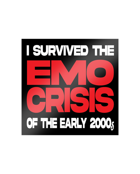 Emo Crisis Sticker