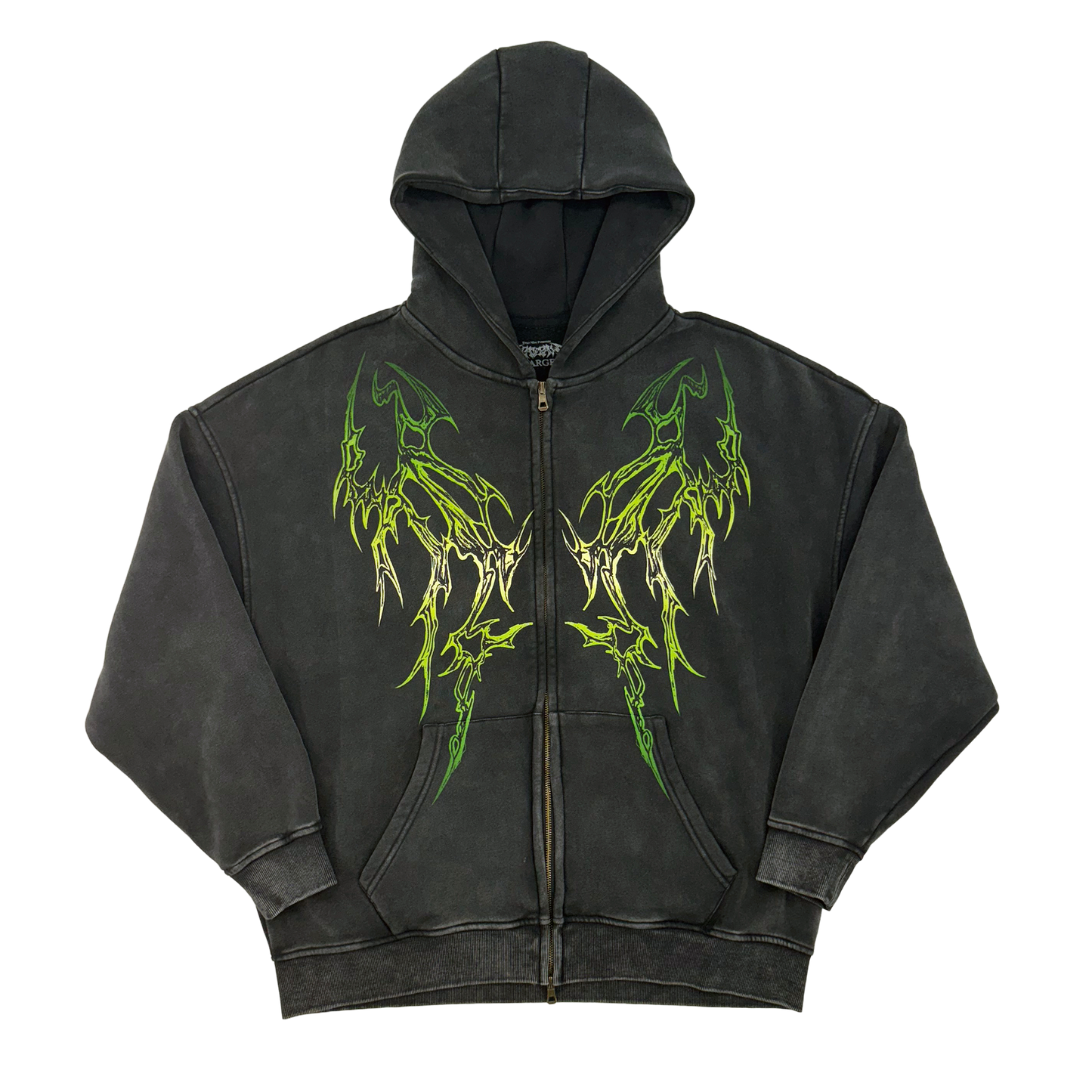 Grave Rave Spider Zip Hoodie