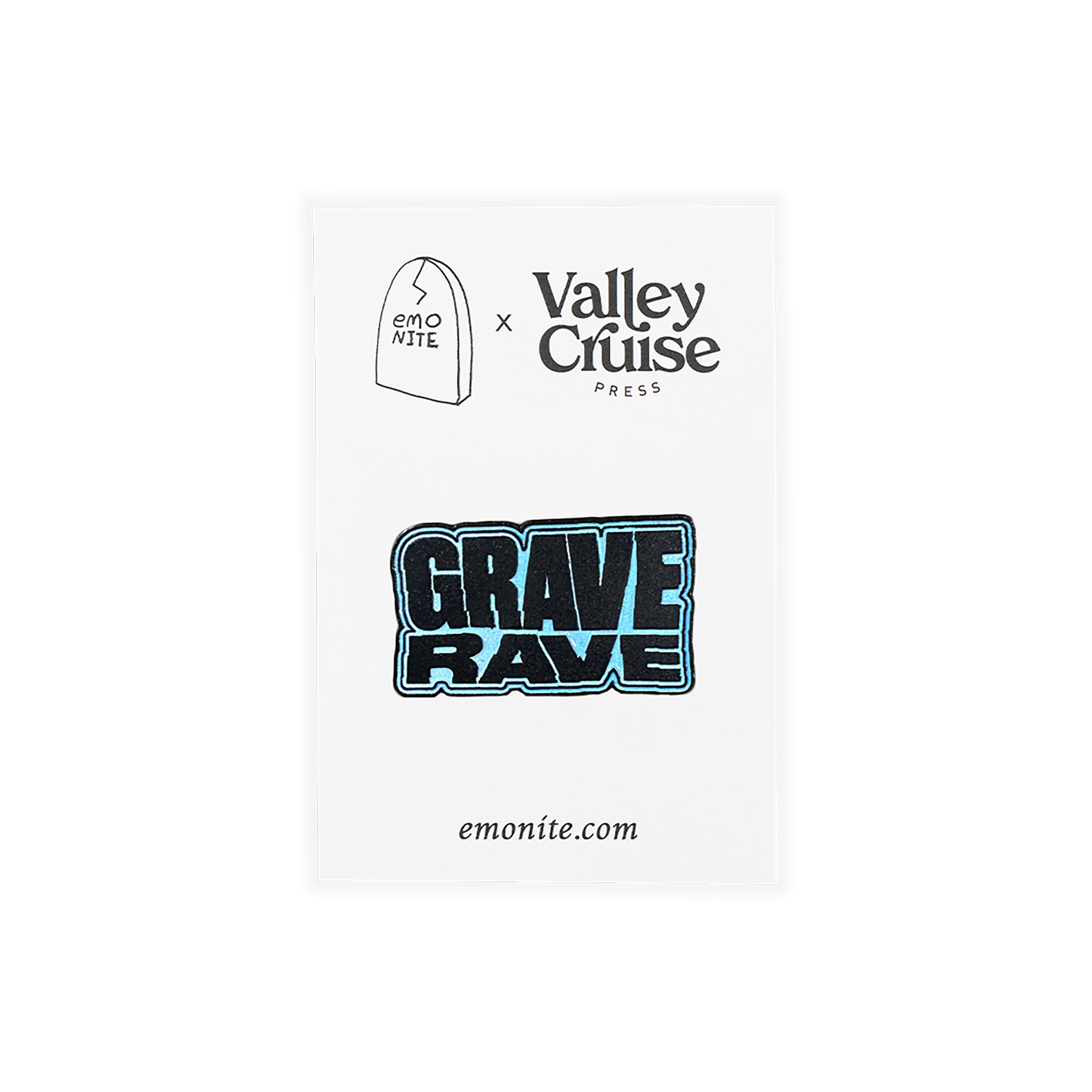 Grave Rave Pin