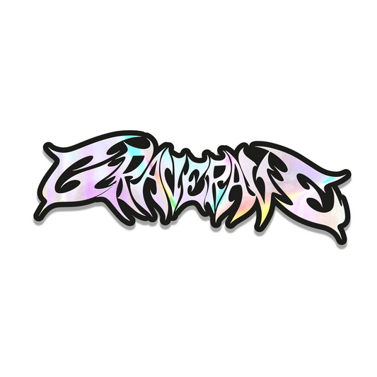 Grave Rave Holo Sticker