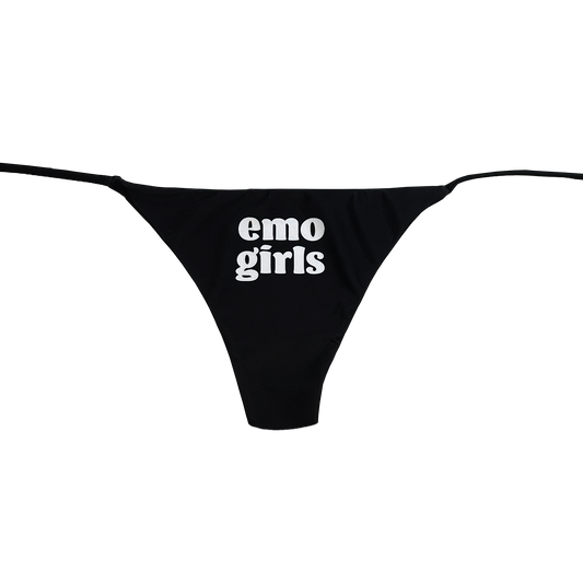 I Heart Emo Girls Bikini Bottom