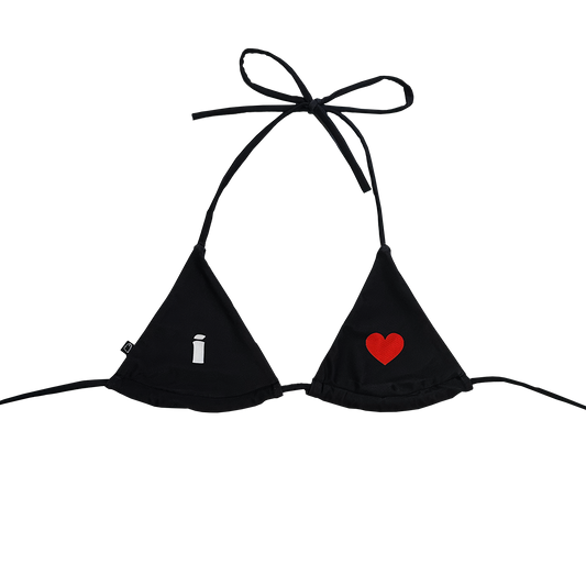 I Heart Emo Girls Bikini Top