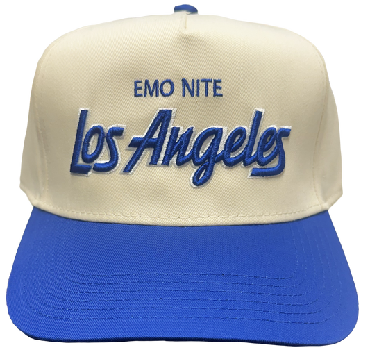 LA City Hat- Natural/Royal