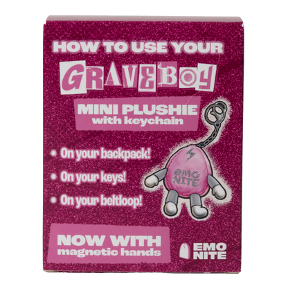 Gravebubu Mini Plush Keychain