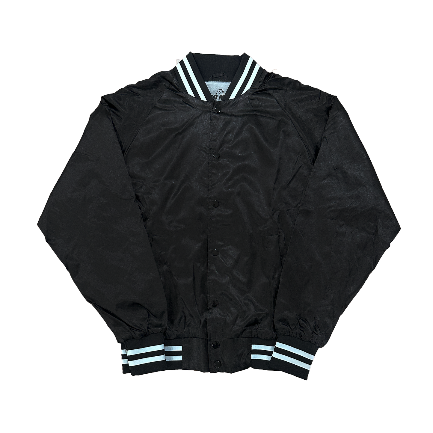 Graveboy Satin Jacket - Black