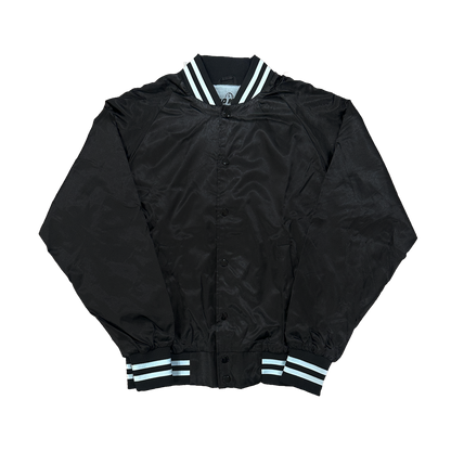 Graveboy Satin Jacket - Black