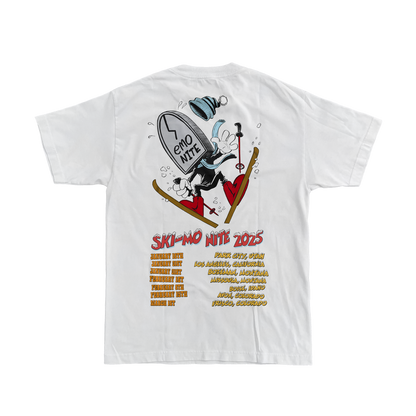 Ski-Mo Nite Tour Tee - White