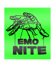 Emo Nite Puppetry Sticker