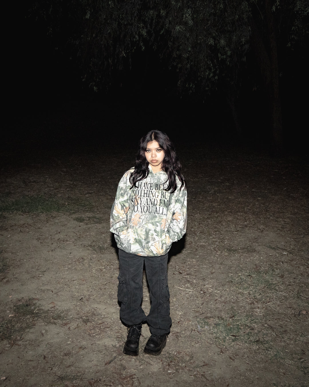 Sexy & Emo Camo Hoodie