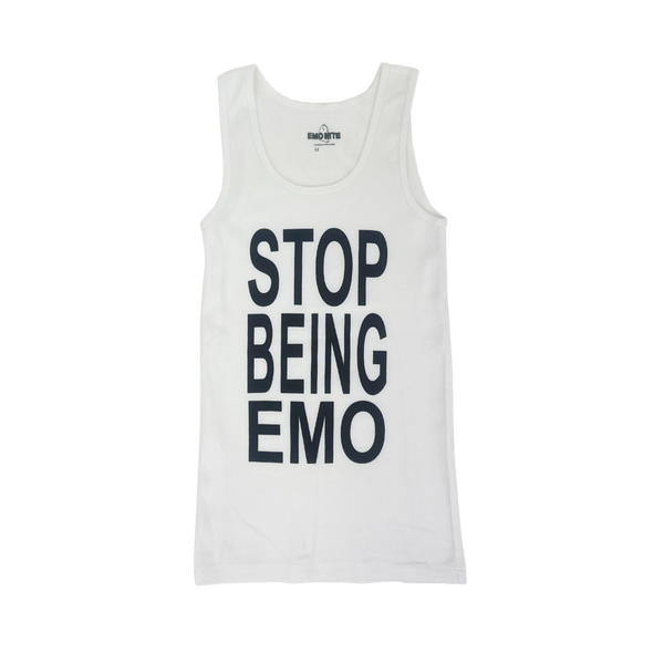 STOP BEING EMO Tank